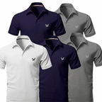 [BUY 3 GET 5]  Pure™ Essential Polo 5 Pack | Limited Edition