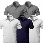 [BUY 3 GET 5]  Pure™ Essential Polo 5 Pack | Limited Edition