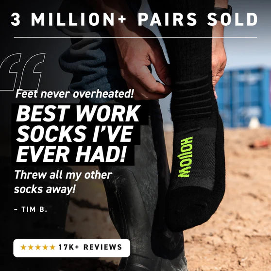 PureClo™ Trades Socks - Ultra-Durable Baby Alpaca Performance
