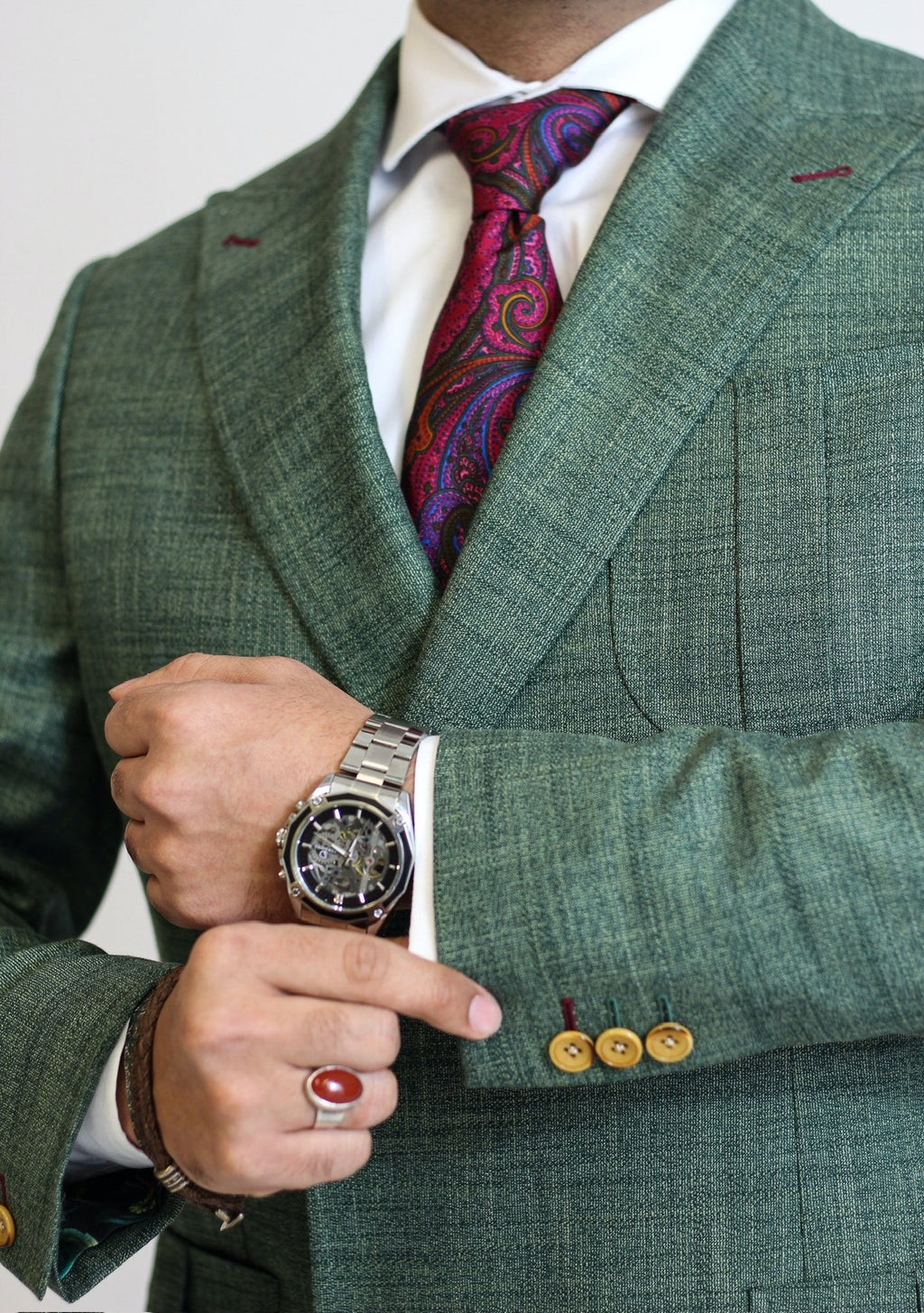 PURE | Cavani Bamboo Suit – Green