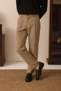 IVAR® Khaki Adjustable pleated pants
