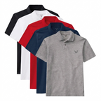 [BUY 3 GET 5]  Pure™ Essential Polo 5 Pack | Limited Edition