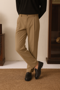 IVAR® Light Brown Adjustable pleated pants