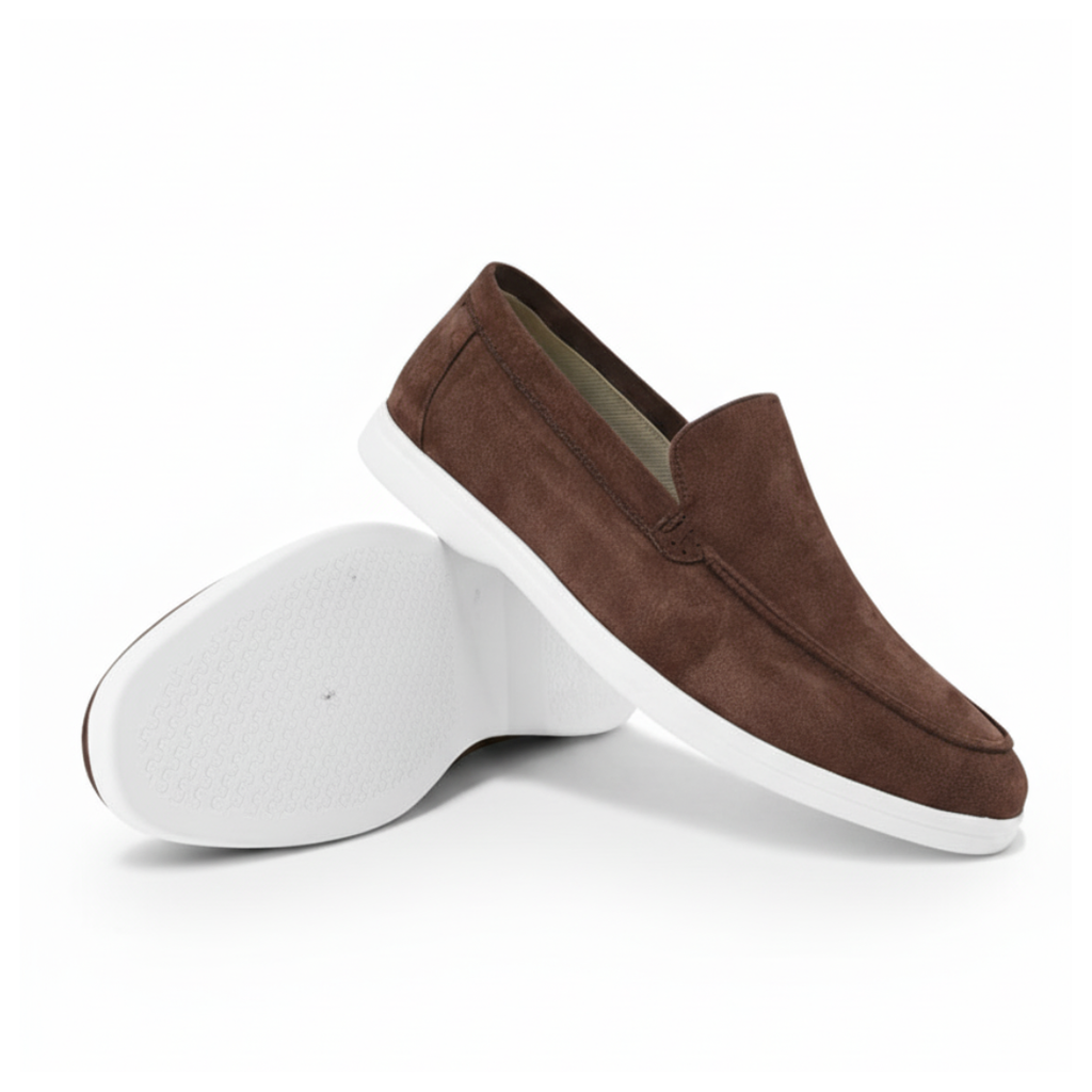 NOBA Suede Loafers