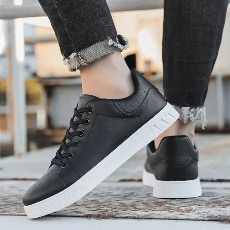 Elegant Men's Leather Shoes - Pure - PURECLO