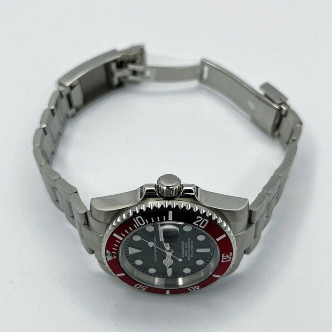 WATCH MOD MARINER | BLACK BURGUNDY