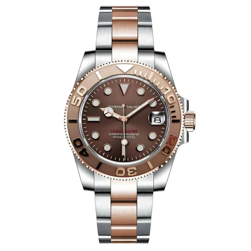 WATCH MOD YATCH | SILVER ROSE GOLD