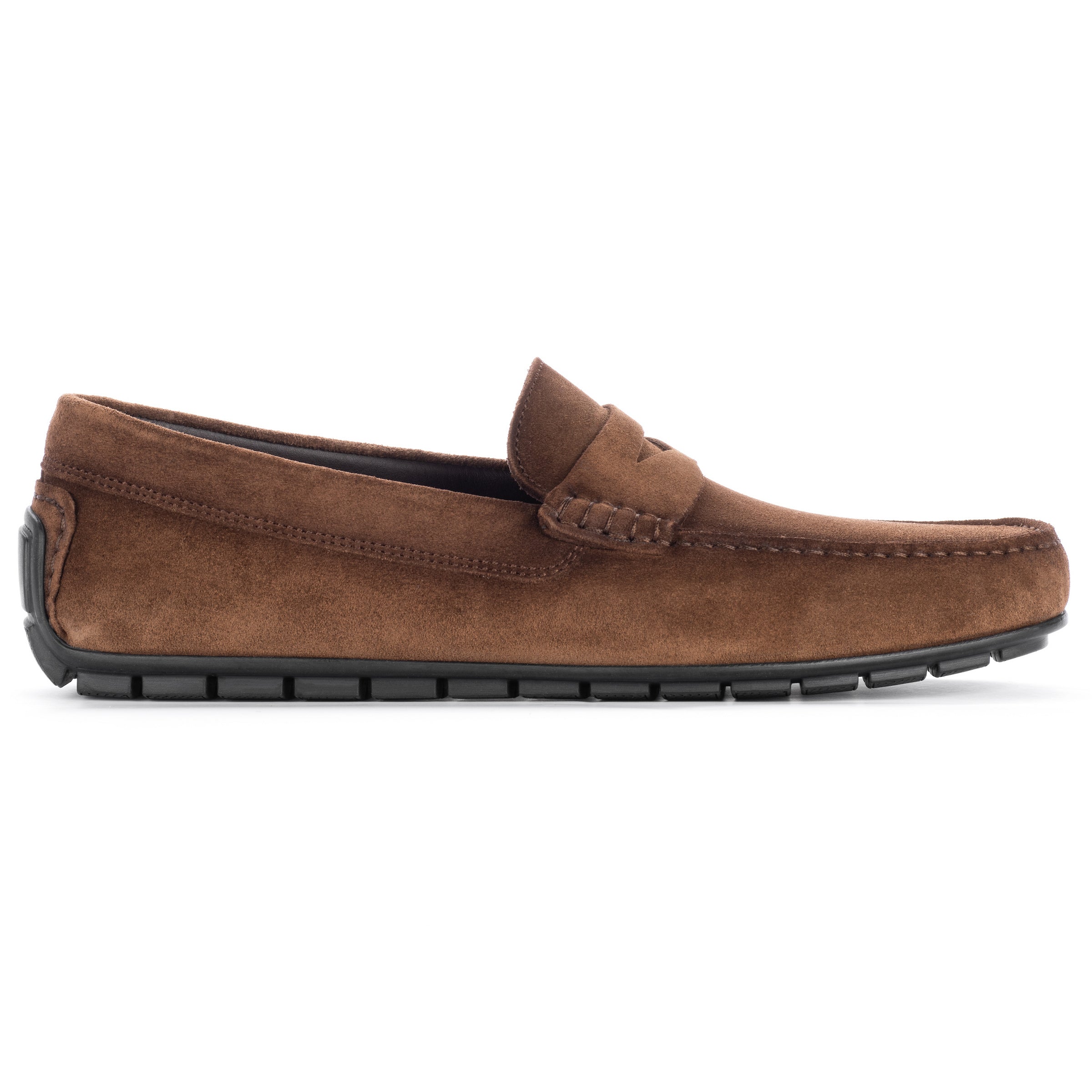 Adelaide Mid Brown Aero Suede Driving Shoe