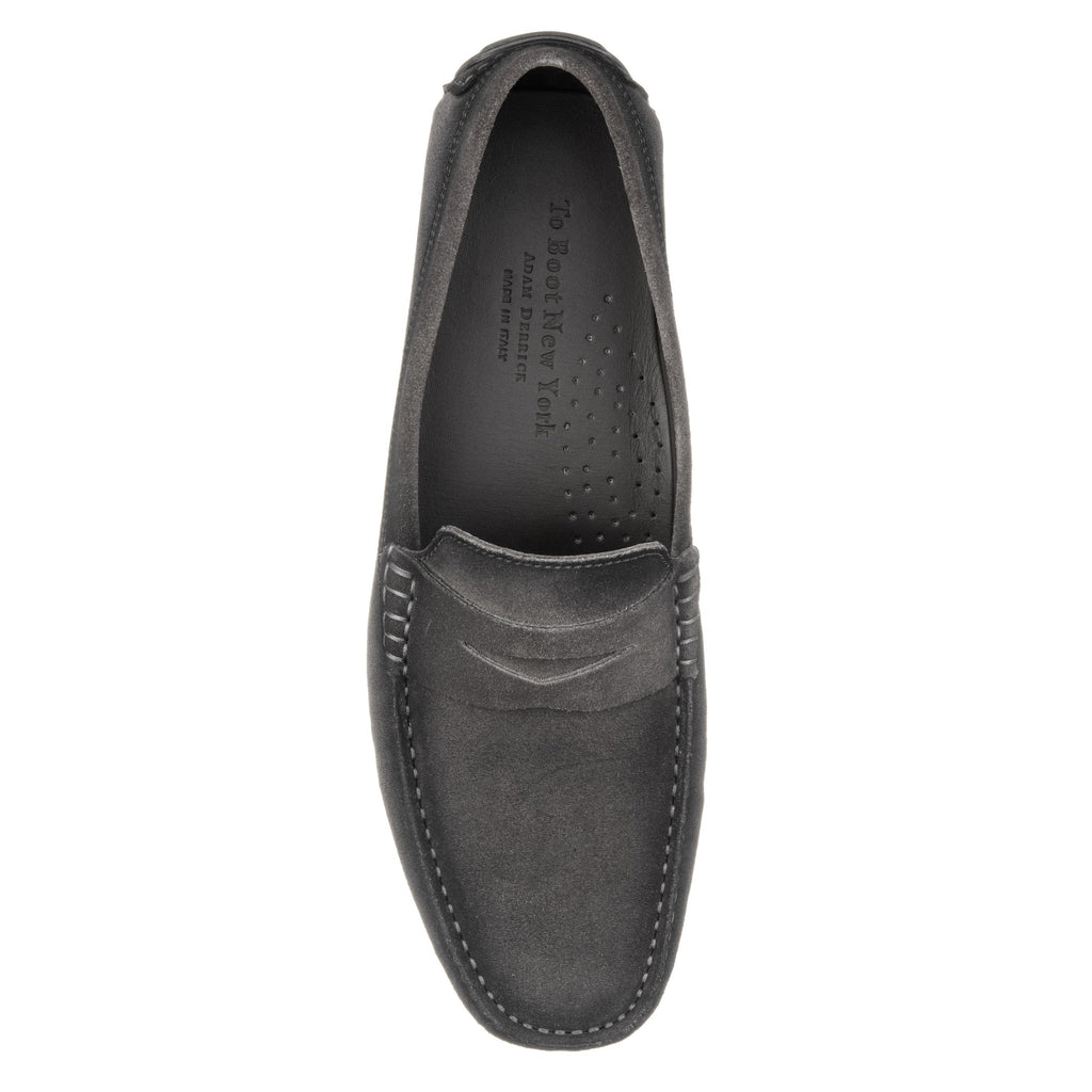 Adelaide Grey Aero Suede Driving Shoe