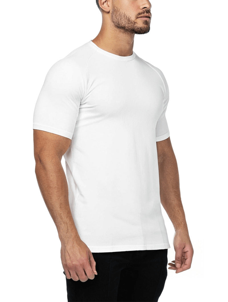 Balinaro Aleano fit white t-shirt for men - classic slim fit tee