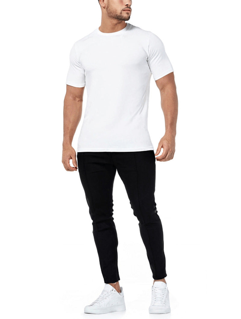 Balinaro Aleano fit white t-shirt for men - classic slim fit tee