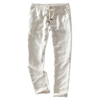 Men's Linen Trousers Morato - Pure - PURECLO