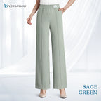 Pure&Clo - Ultra Smooth High Rise Elastic Waist Comfy Pants