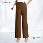 Pure&Clo - Ultra Smooth High Rise Elastic Waist Comfy Pants