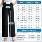 Pure&Clo - Ultra Smooth High Rise Elastic Waist Comfy Pants