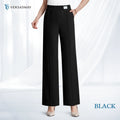 Pure&Clo - Ultra Smooth High Rise Elastic Waist Comfy Pants