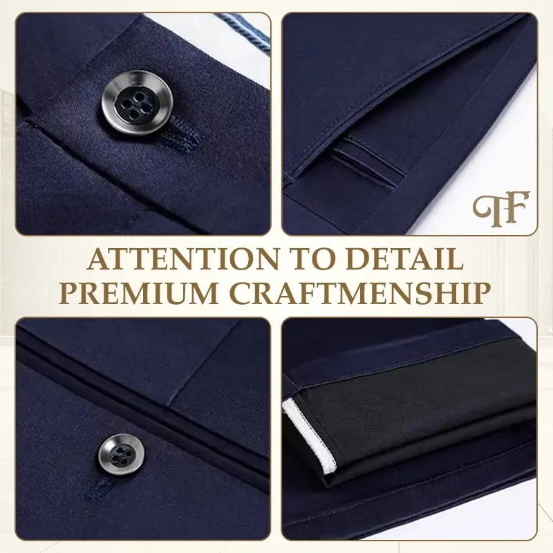 Pure TimelessFlex – Classic Straight Fit 4-Way Stretch Pants