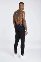 Legend London Jeans Black Jeans - Ripped & Repaired