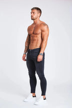 Legend London Jeans Grey Jeans - Non-Ripped