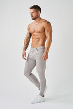 Legend London Jeans - spray on SKINNY FIT JEANS - ICE GREY