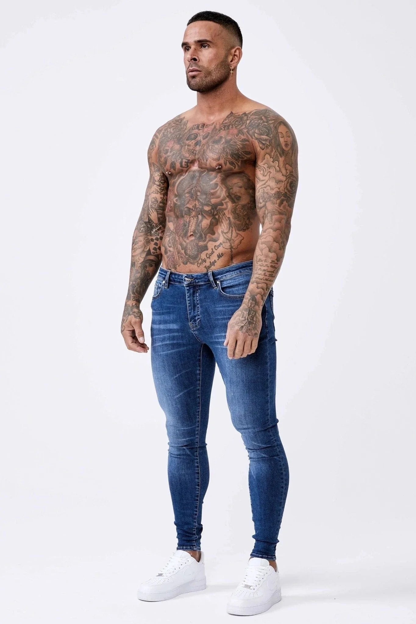 Legend London Jeans Vintage Blue - Extreme Wash
