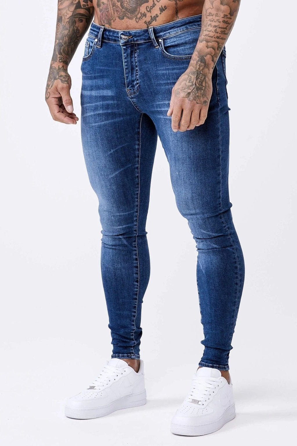 Legend London Jeans Vintage Blue - Extreme Wash