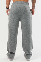 LEGEND LONDON KNITWEAR - JOGGERS KNIT JOGGER - GREY MARL