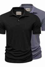 PURE - 2-Pack Pima Cotton Piqué Polos