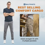 Pure™ MultiPants - High Stretch Multi-pocket Durable Cargo Pants