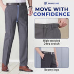 Pure™ PrimeEase - LAST DAY 70% OFF - Men’s Classic Ice Silk High Waist Comfort Pants