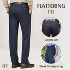 [BUY 1 GET 2 FREE]  Pure™  TimelessFlex – Classic Straight Fit 4-Way Stretch Pants