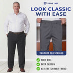 Pure™ PrimeEase - LAST DAY 70% OFF - Men’s Classic Ice Silk High Waist Comfort Pants