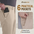 GlideActive - Ultra-Stretch Comfort Casual Pants