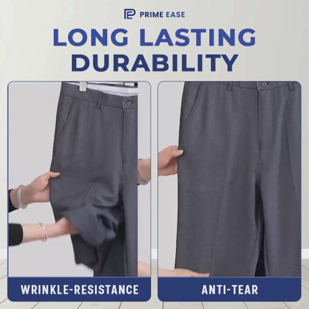 Pure™ PrimeEase - LAST DAY 70% OFF - Men’s Classic Ice Silk High Waist Comfort Pants