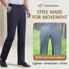 Pure TimelessFlex – Classic Straight Fit 4-Way Stretch Pants