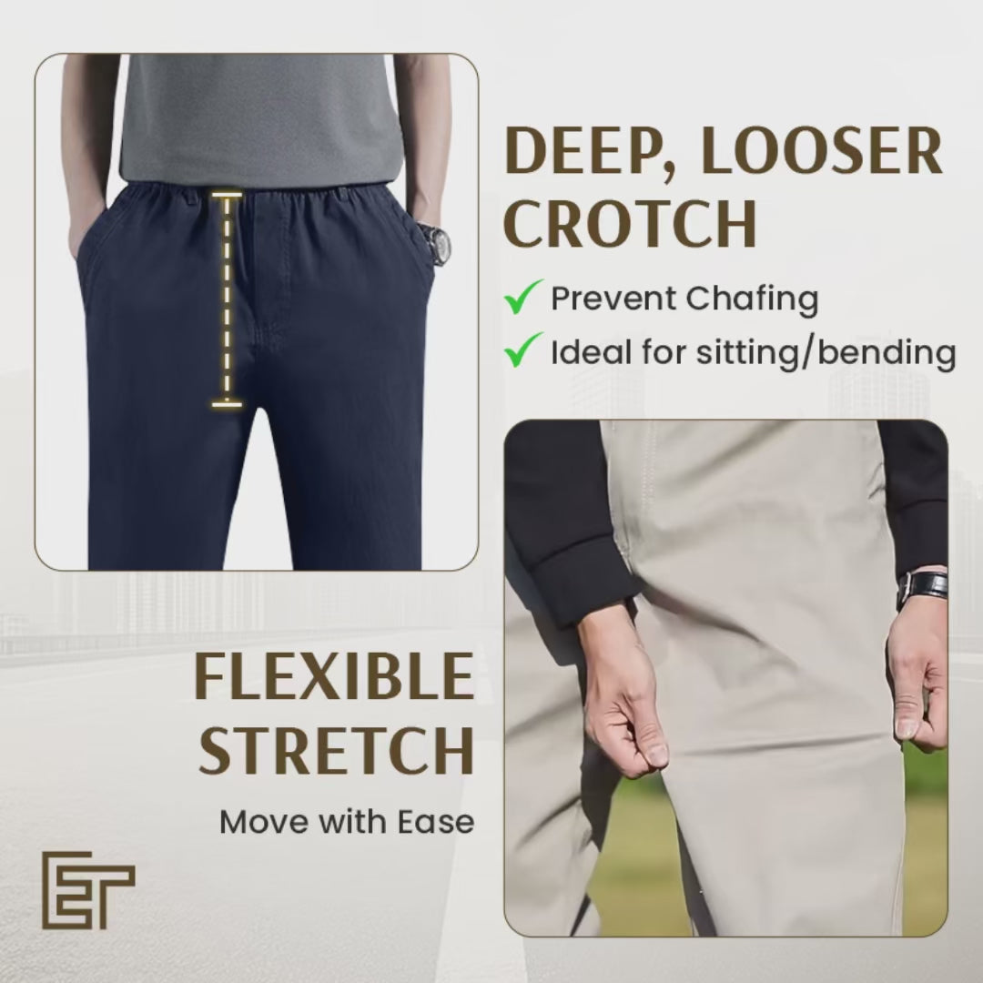 PURE EaseTactic - Flex Fit Zipper-Pocket Durable Pants