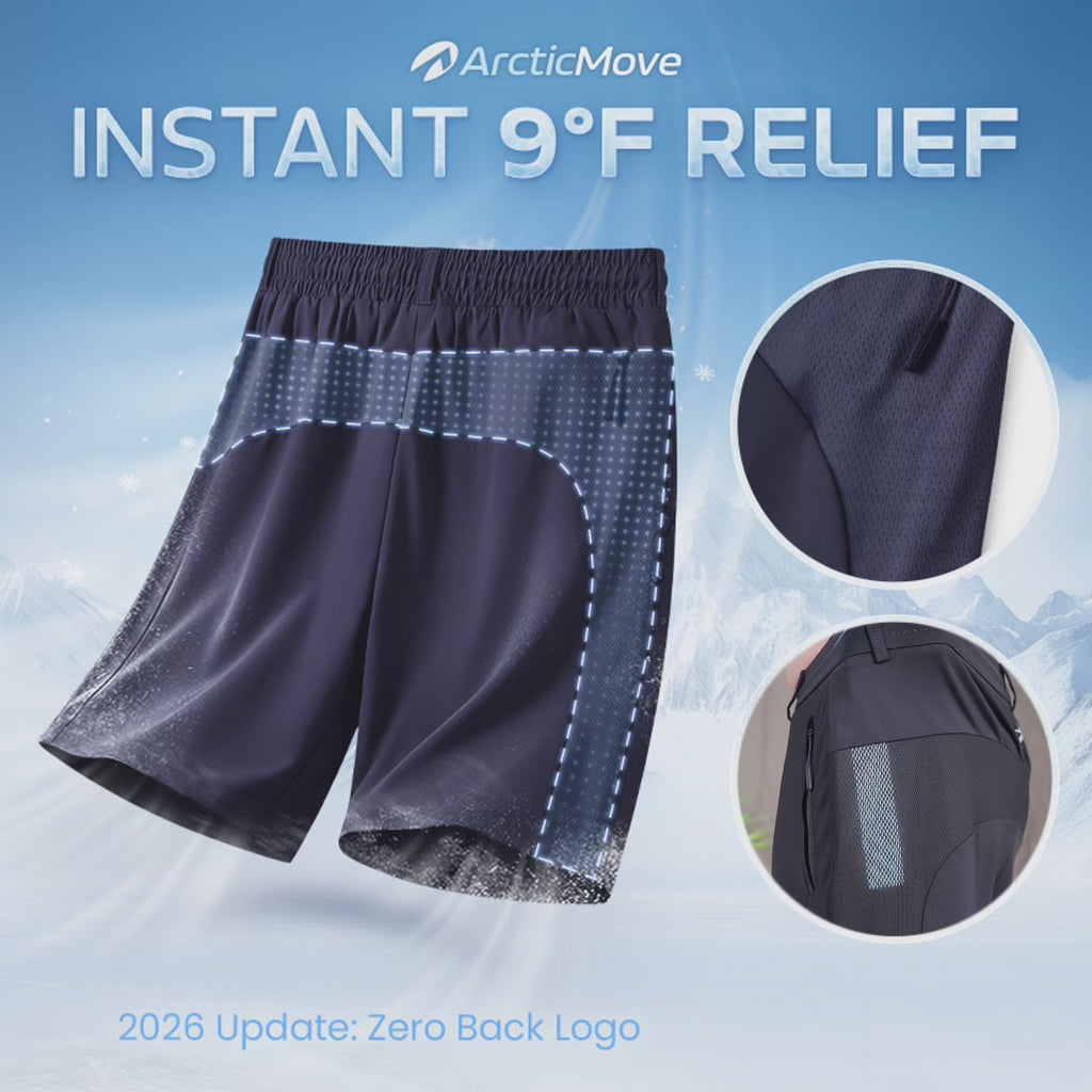 Pure™  ArcticMove - Ultra-Breathable Ice Silk Stretch Shorts