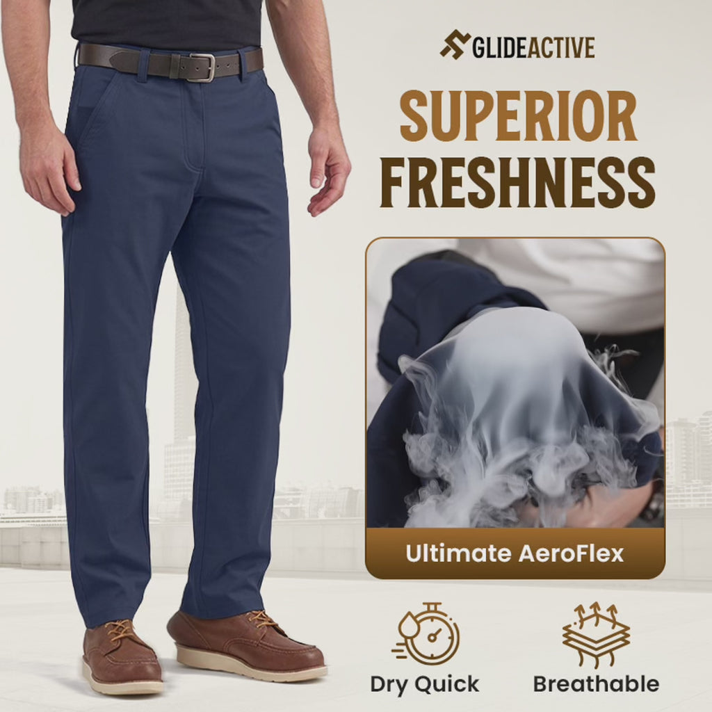 GlideActive - Ultra-Stretch Comfort Casual Pants
