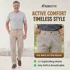 GlideActive - Ultra-Stretch Comfort Casual Pants