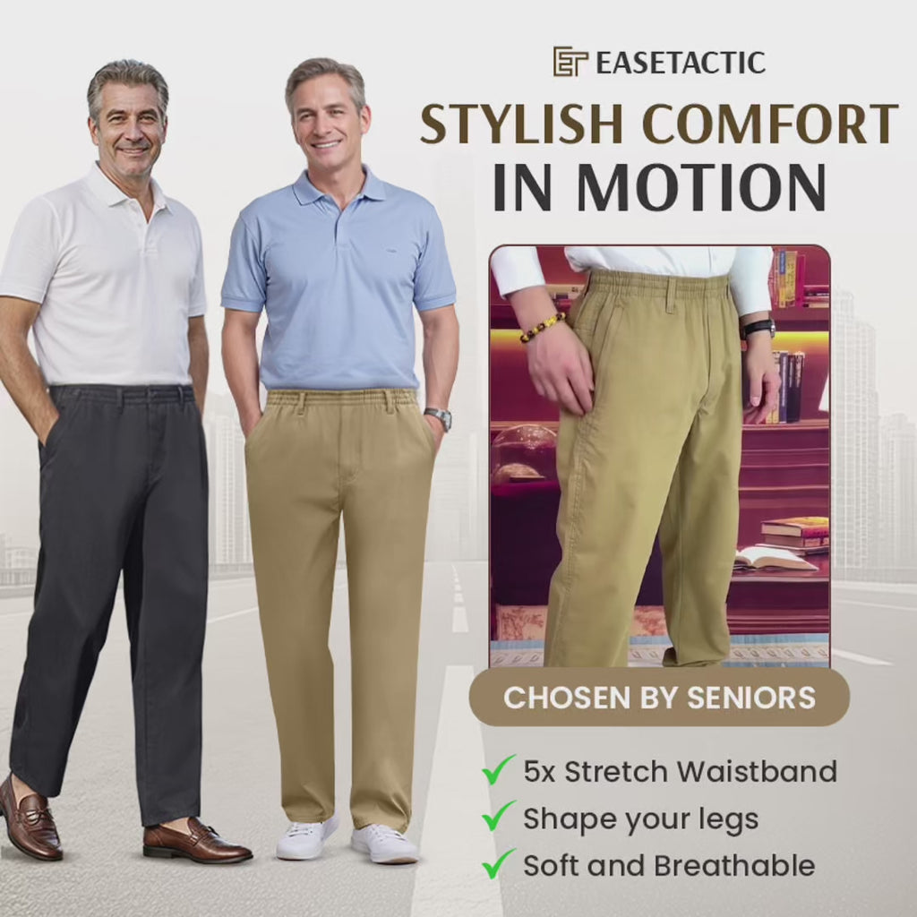 PURE EaseTactic - Flex Fit Zipper-Pocket Durable Pants