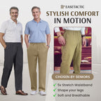 PURE EaseTactic - Flex Fit Zipper-Pocket Durable Pants
