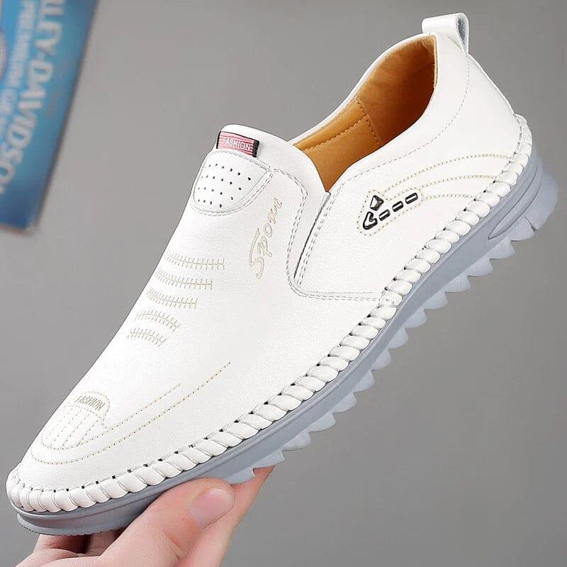 Italian Leather Shoe - Ultra Comfortable and Breathable - Pure - PURECLO