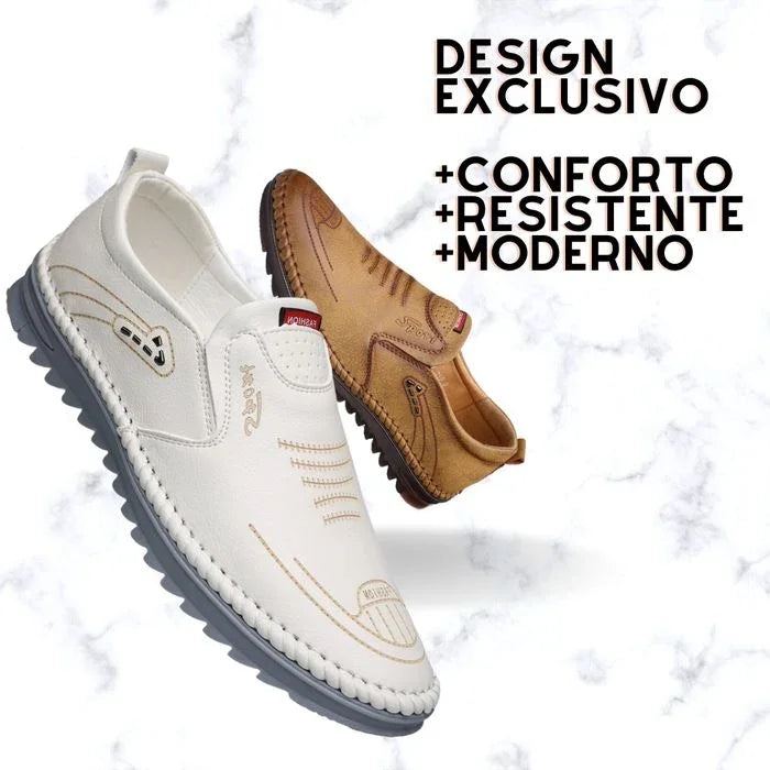Italian Leather Shoe - Ultra Comfortable and Breathable - Pure - PURECLO