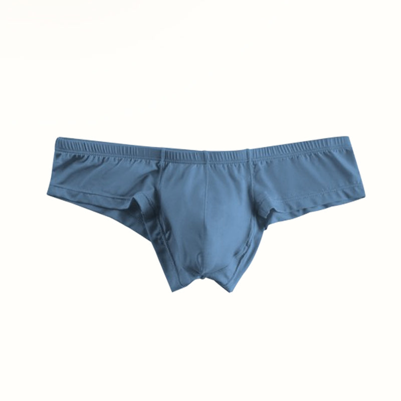 🔥Slip à Taille Basse Respirant de Couleur Unie pour Hommes【Achetez 3 Obtenez 2 Gratuit】