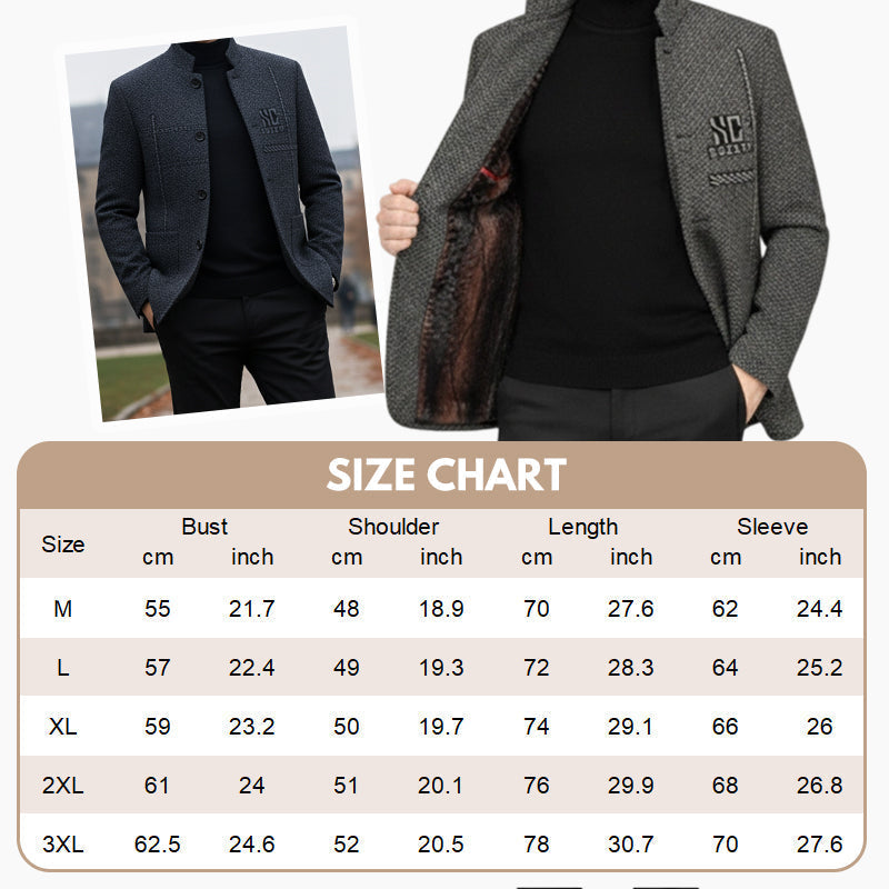 ❄️Winter special sale🔥Men's High-quality Casual Warm Coat