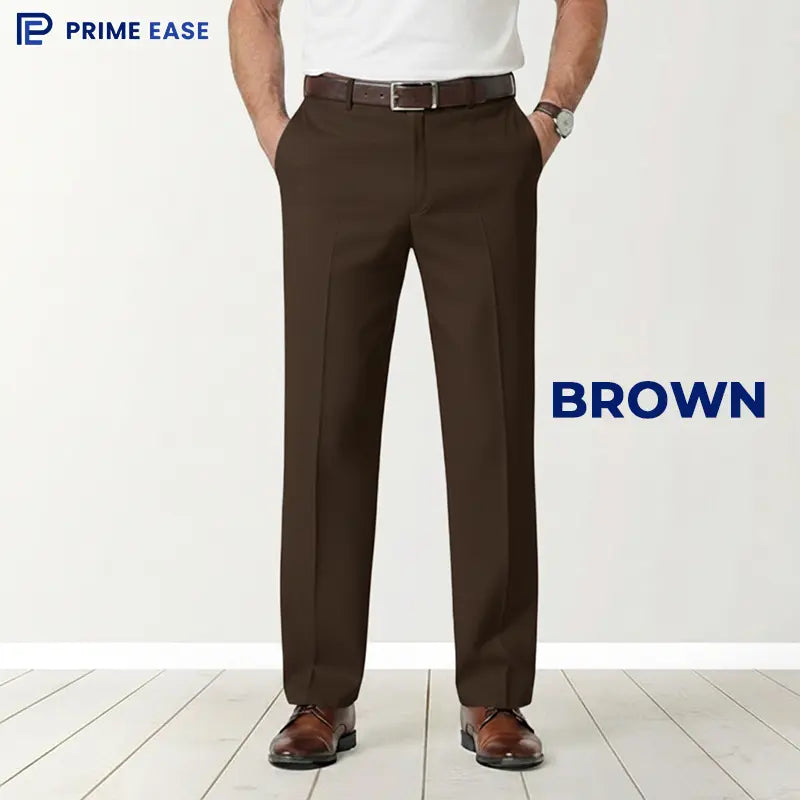 Pure™ PrimeEase - LAST DAY 70% OFF - Men’s Classic Ice Silk High Waist Comfort Pants
